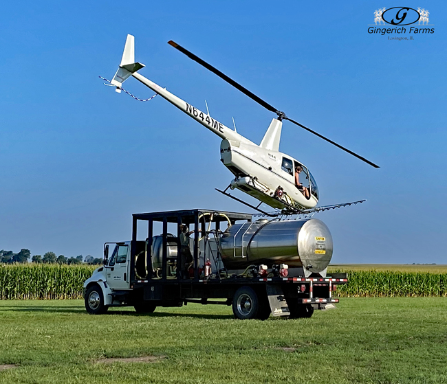 Helicopter - Gingerich Farms