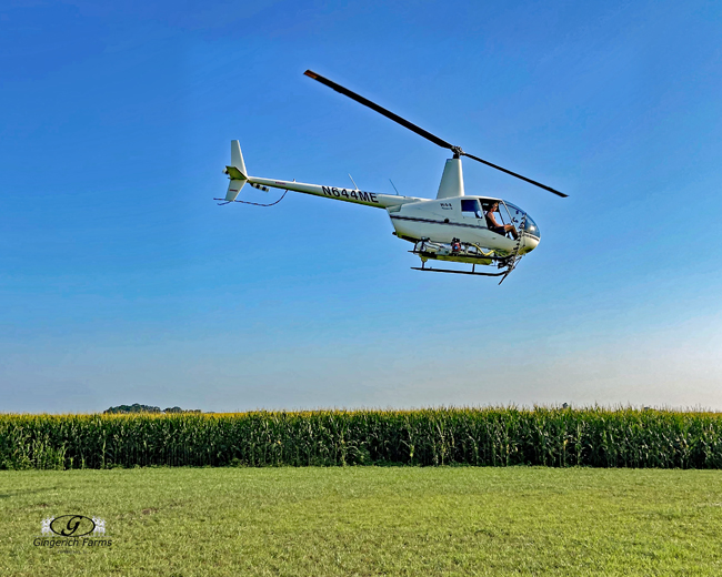 Helicopter - Gingerich Farms
