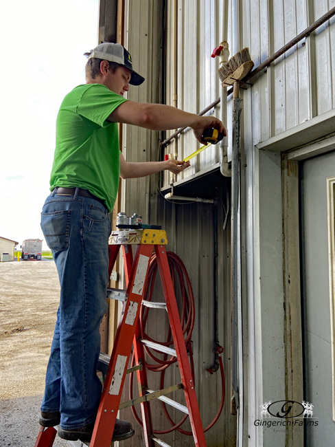 Water line - Gingerich Farms