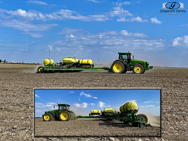 Corn planter - Gingerich Farms