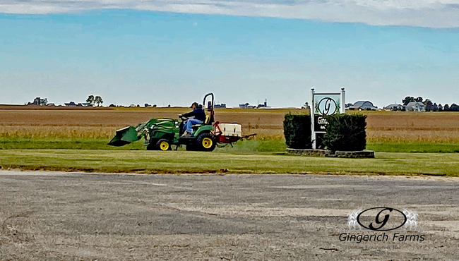 Yard Spraying - Gingerich Farms