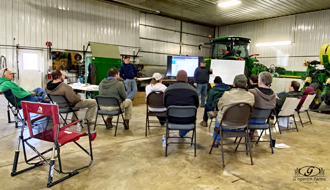 Meeting at Gingerich Farms