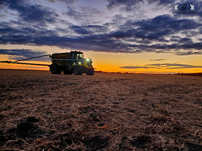 Fertilizer spreader - Gingerich Farms