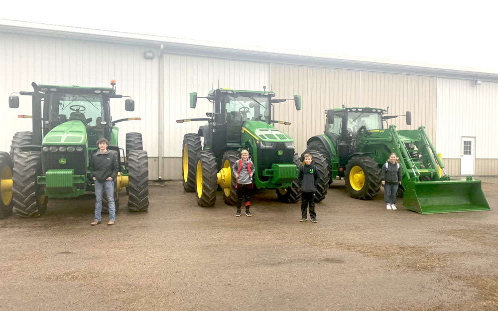 Drive your tractor to school day.