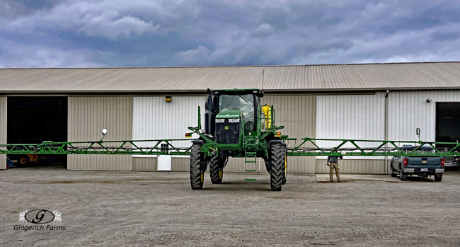 Cleaning sprayer - Gingerich Farms