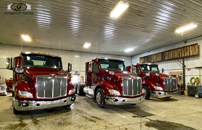 New trucks - Gingerich Inc