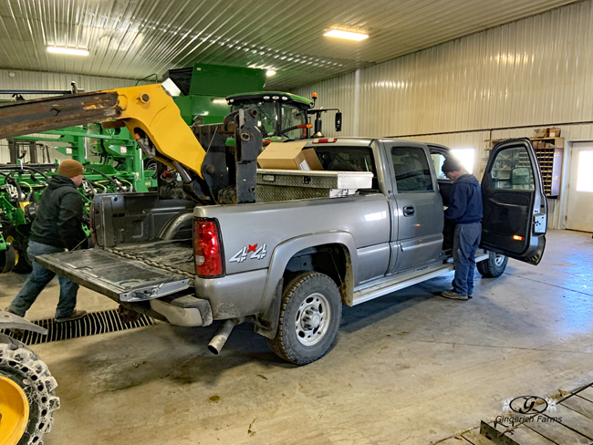 Take tool box off - Gingerich Farms