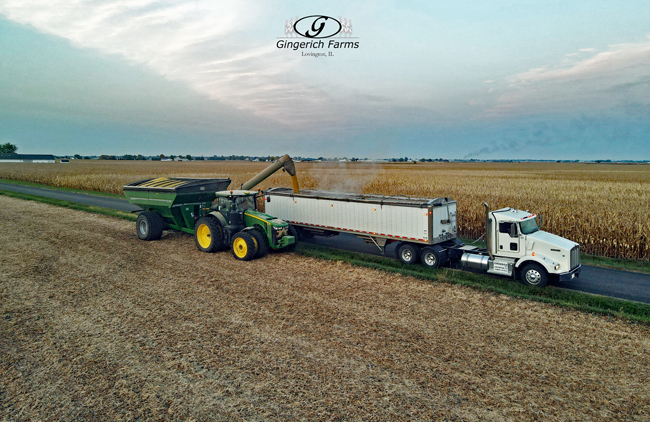 Loading truck - Gingerich Farms