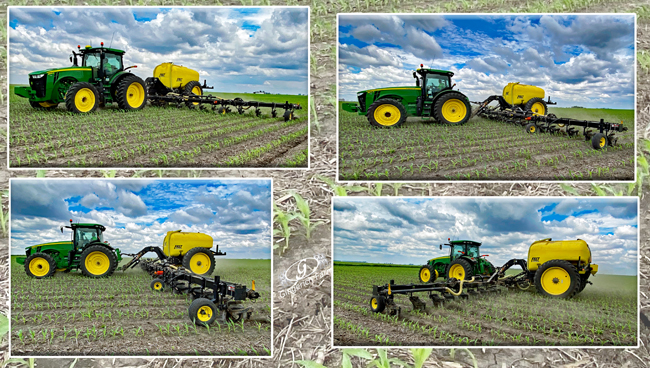 Sidedress at Gingerich Farms